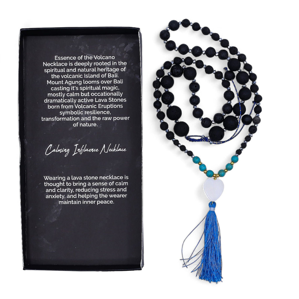 Collier « Essence du Volcan » – Influence Apaisante