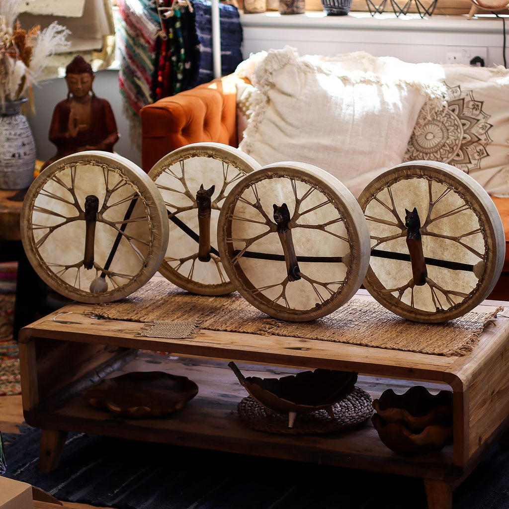 Tambour Chamanique Esprit de l'Aigle – Accordable – 40 cm