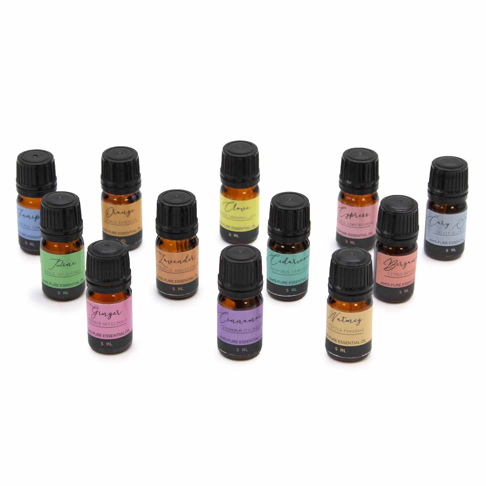 Coffret d’Huiles Essentielles – Automne Enchanté – 12 x 5 ml