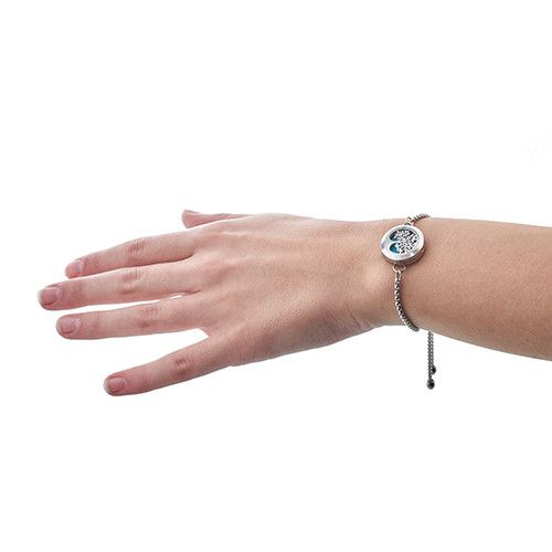 Bracelet Diffuseur d’Aromathérapie – Ailes d’Ange – 20 mm