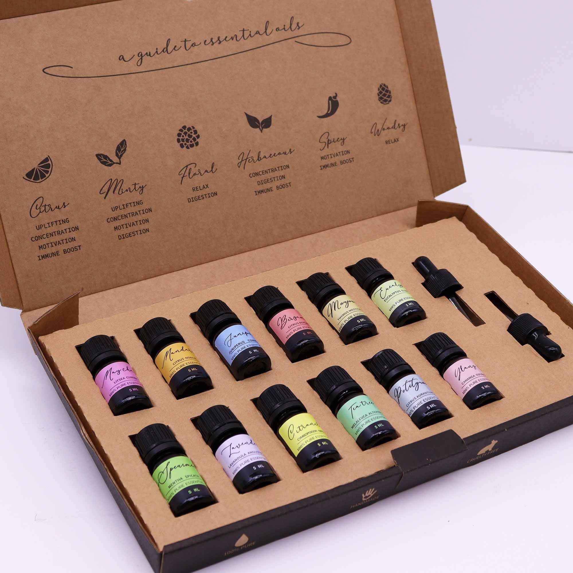 Coffret d’Huiles Essentielles – Printemps Sacré – 12 x 5 ml