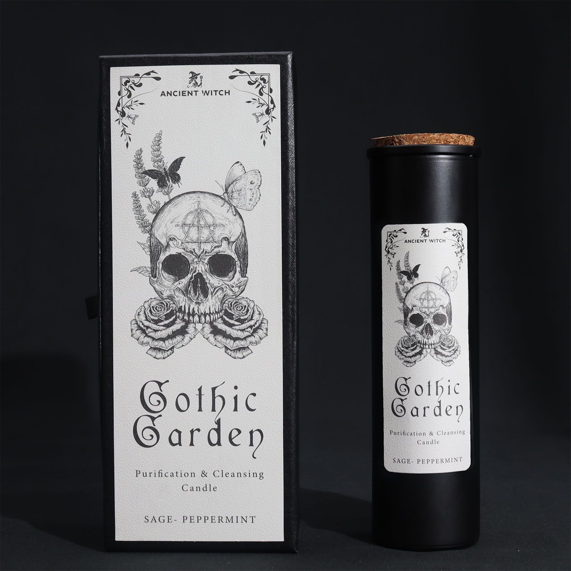 Bougie de Purification – Gothic Garden – Ancient Witch