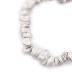Bracelet Chipstone – Jaspe Blanc – Éclats Bruts