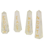 Set des Quatre Directions – Quartz Clair