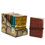Mini Carnet en Cuir Assorti – 10×7,5 cm – 1 pièce