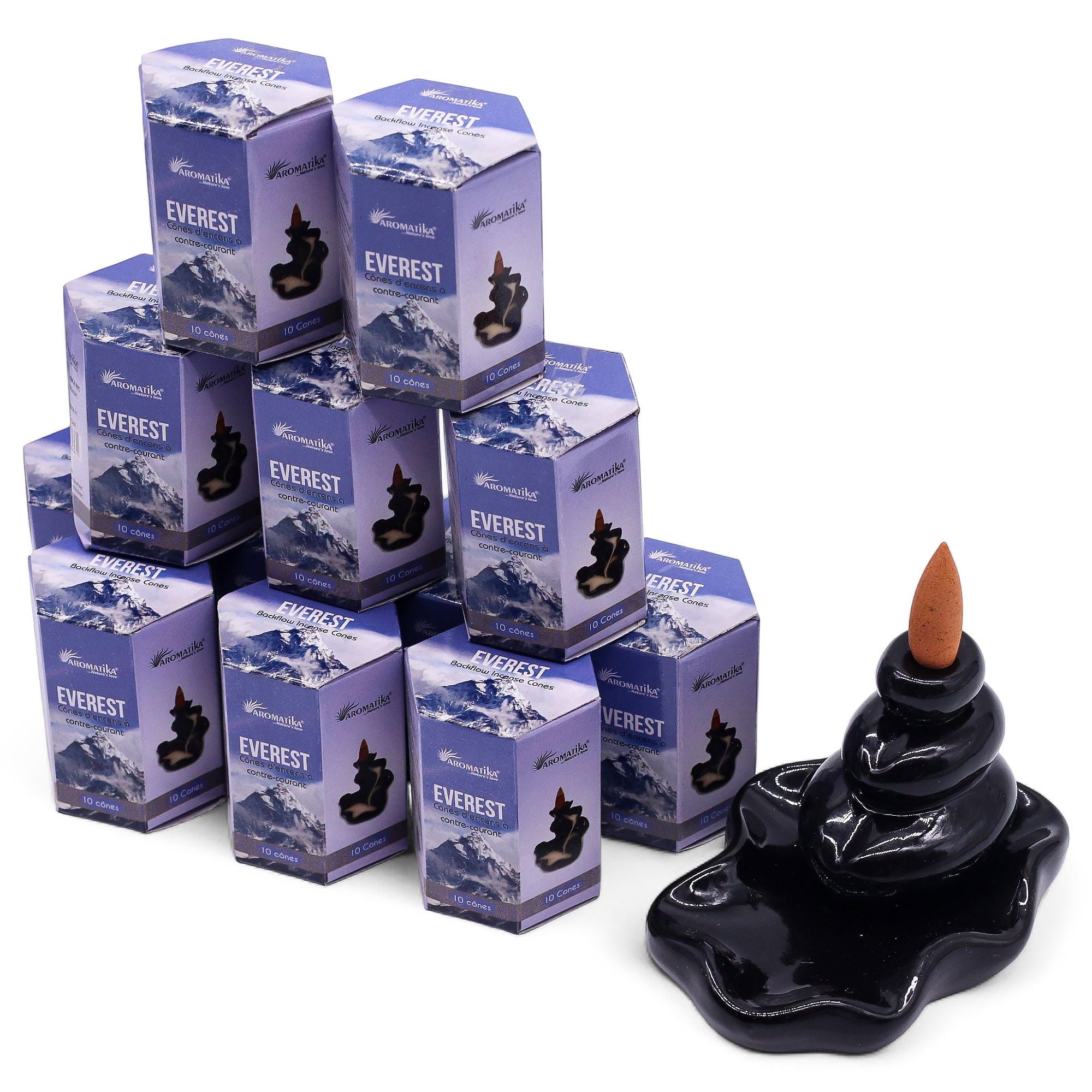 Encens Backflow Masala – Everest (10 cônes)