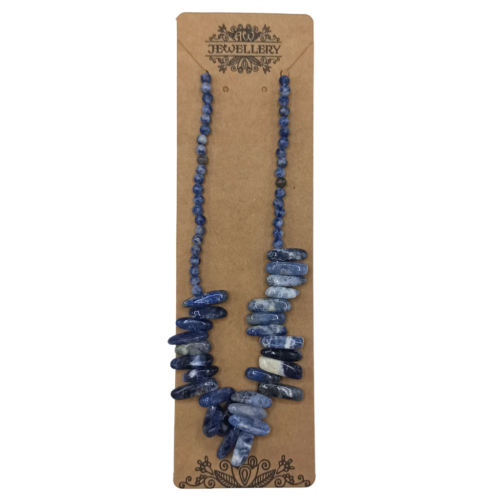 Collier Longstone Gem – Sodalite