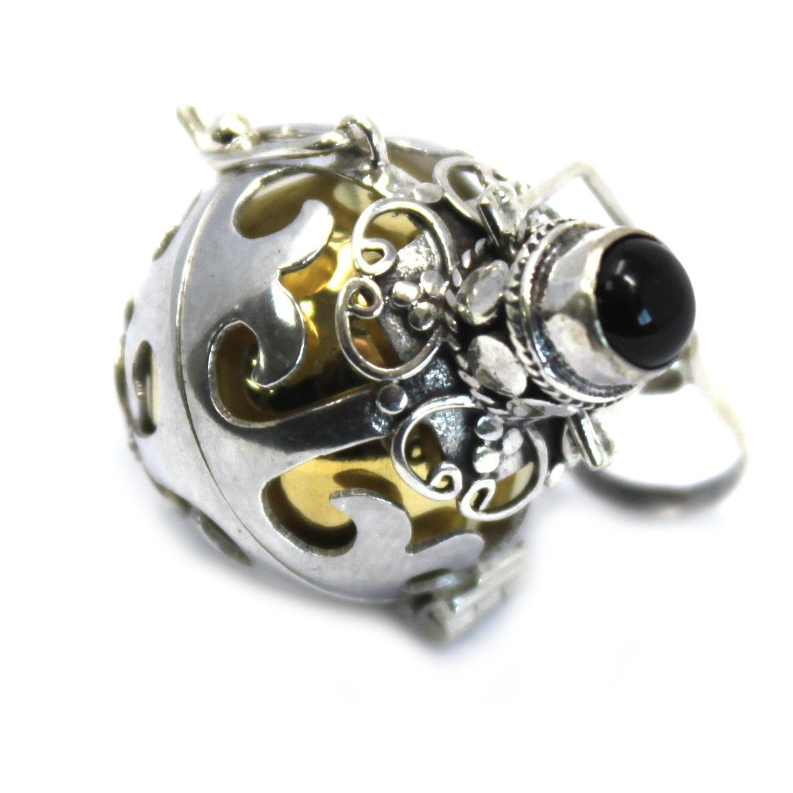 Cloche d'Ange en Argent 925 – "Dreams" – 18 mm