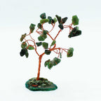 Arbre de Gemmes – Aventurine Verte sur base en Agate Verte