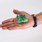 Cluster de Quartz Aura – Vert Flame