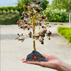 Arbre de Gemmes Indien – Multi-Pierres – 320 Pierres