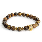 Bracelet Boho Bling – Tigre Doré sur Œil de Tigre