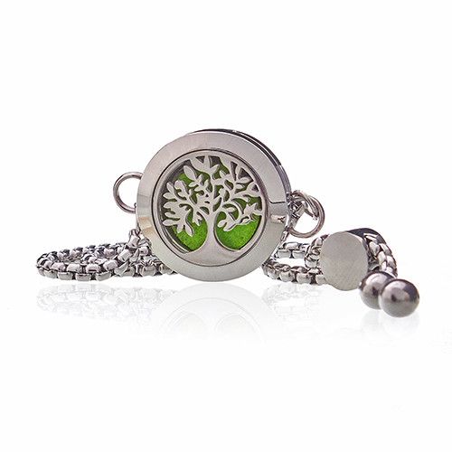 Bracelet Diffuseur d’Arômes – Arbre de Vie – 20 mm