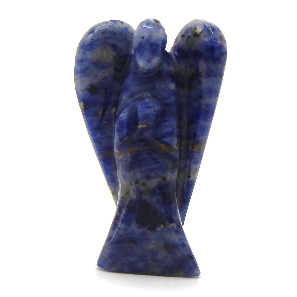 Ange en Gemme Sculpté – Sodalite