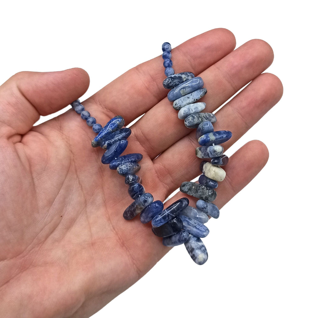 Collier Longstone Gem – Sodalite