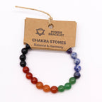 Bracelet Chakras – Pierres d’Harmonie & d’Énergie – 8 mm