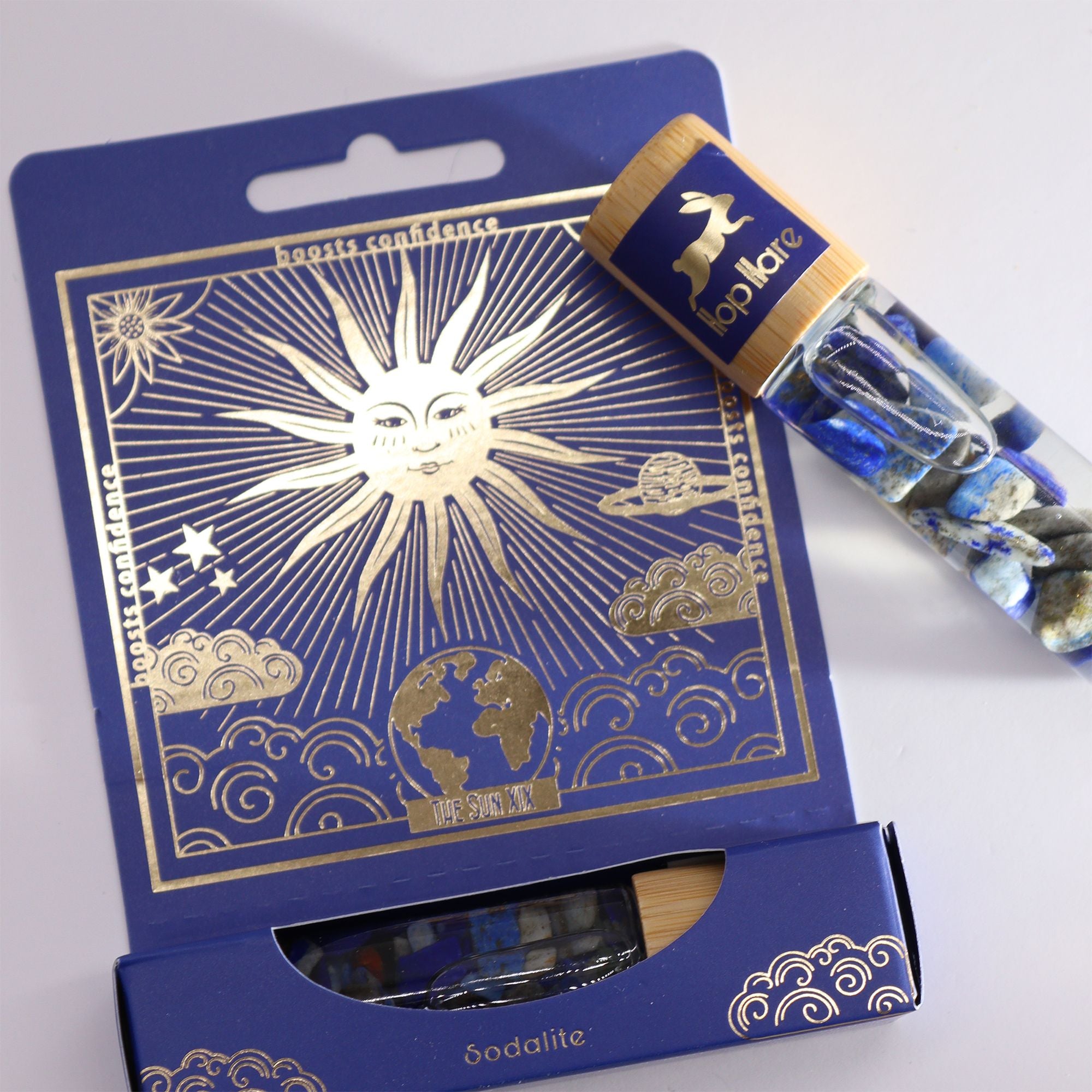 Roller Aromathérapie & Gemme – Tarot Le Soleil (The Sun)