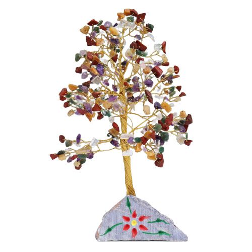 Arbre de Gemmes Indien – Multi-Pierres – 320 Pierres