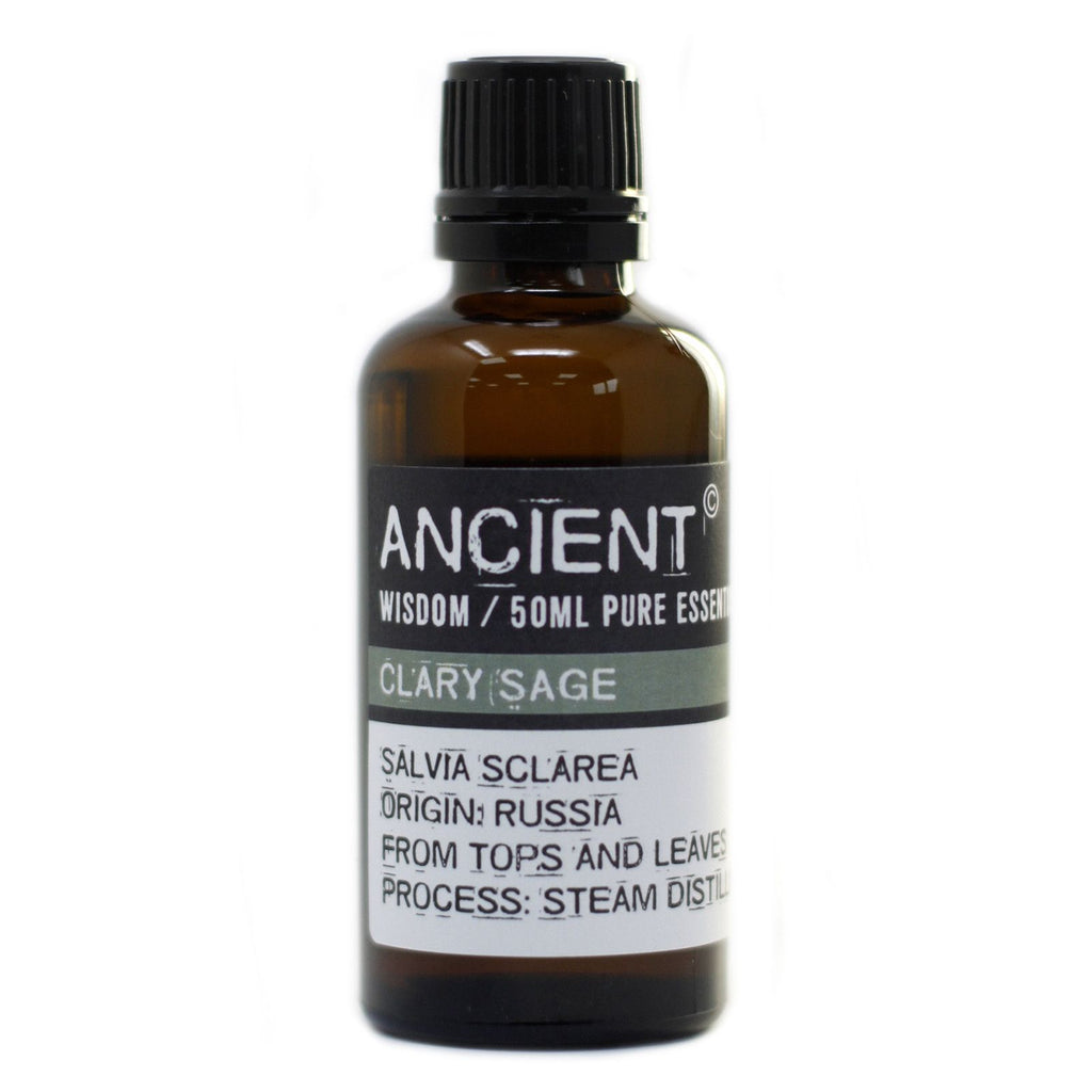 Huile Essentielle de Sauge Sclarée – 50 ml