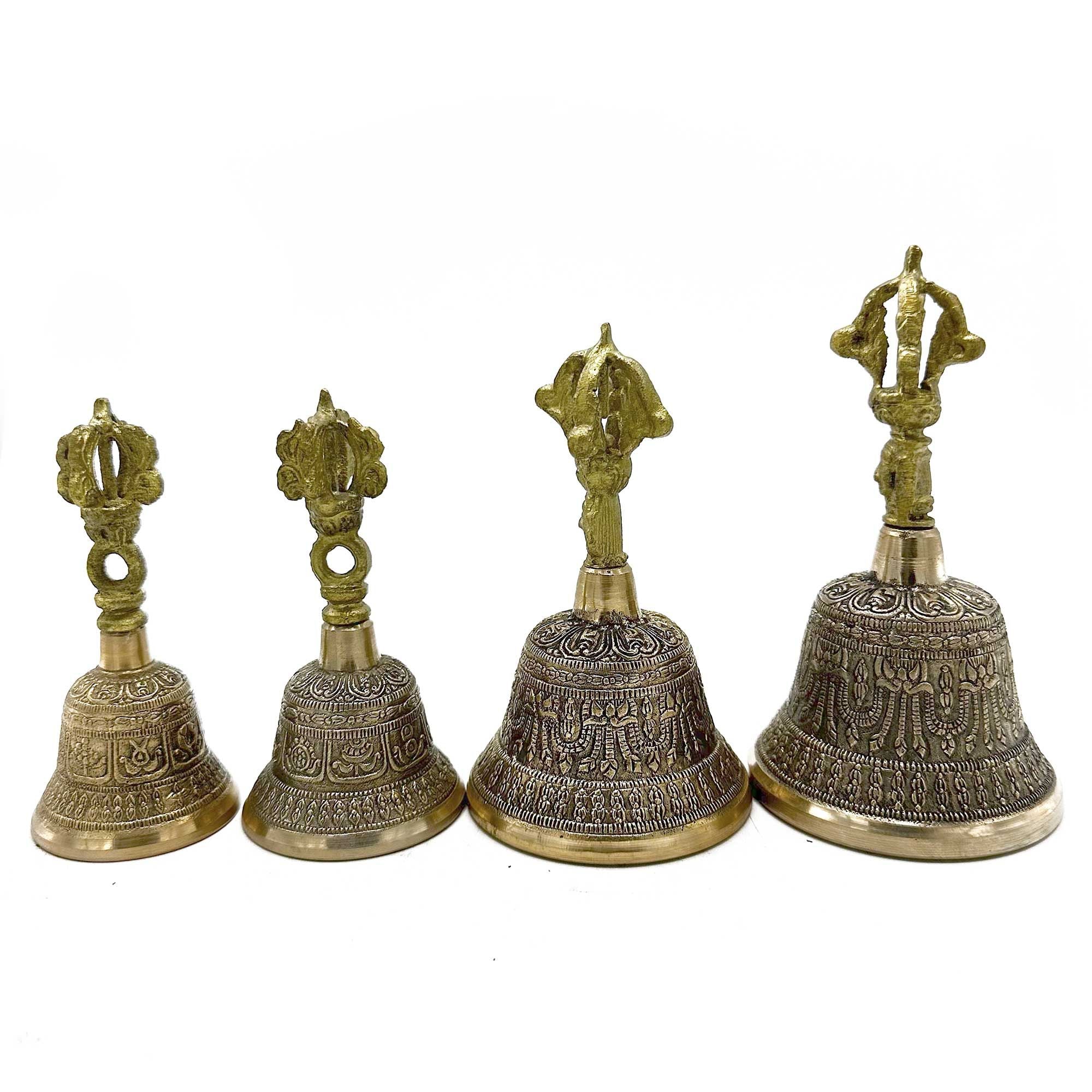 Grande Cloche Tibétaine Tingsha – 8×15 cm