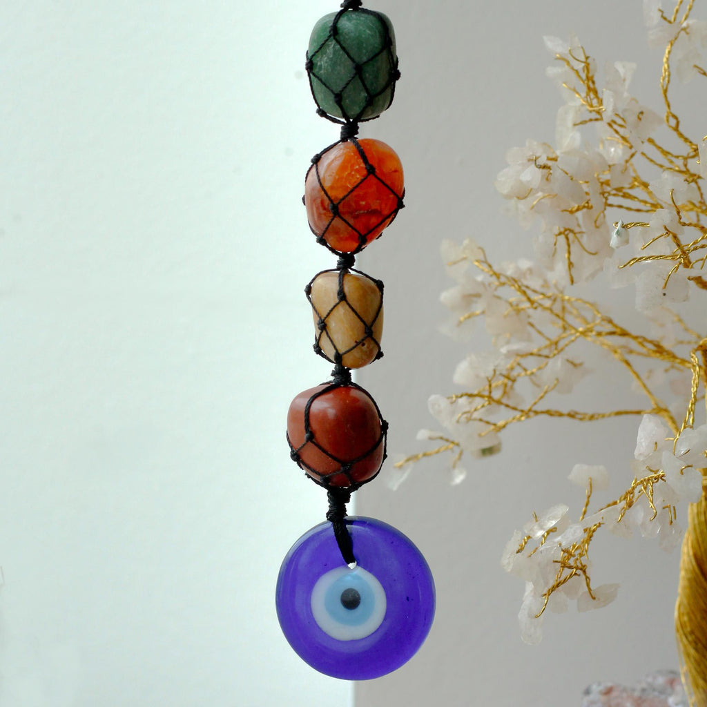 Pendentif Mural Chakras – Evil Eye
