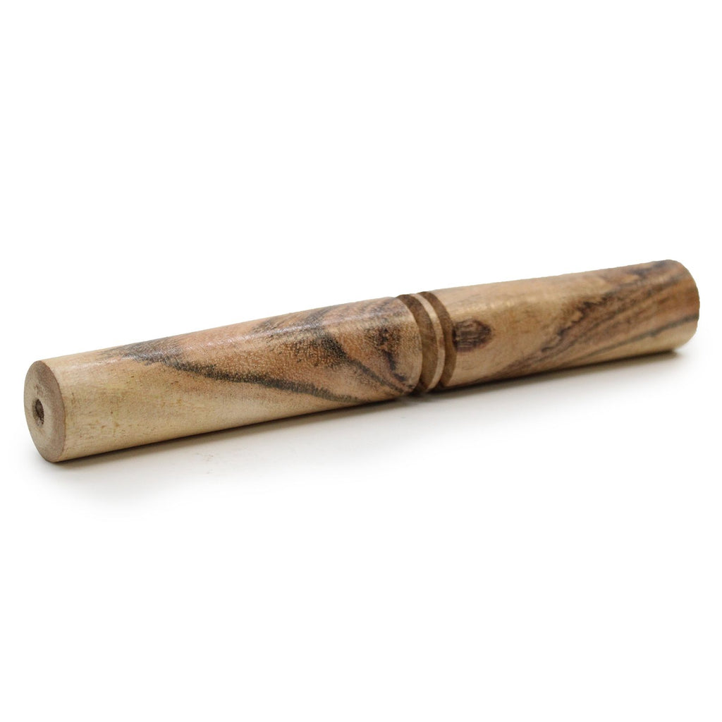 Baguette de Bol Tibétain en Bois – Polie