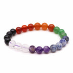Bracelet Chakras – Pierres d’Harmonie & d’Énergie – 8 mm