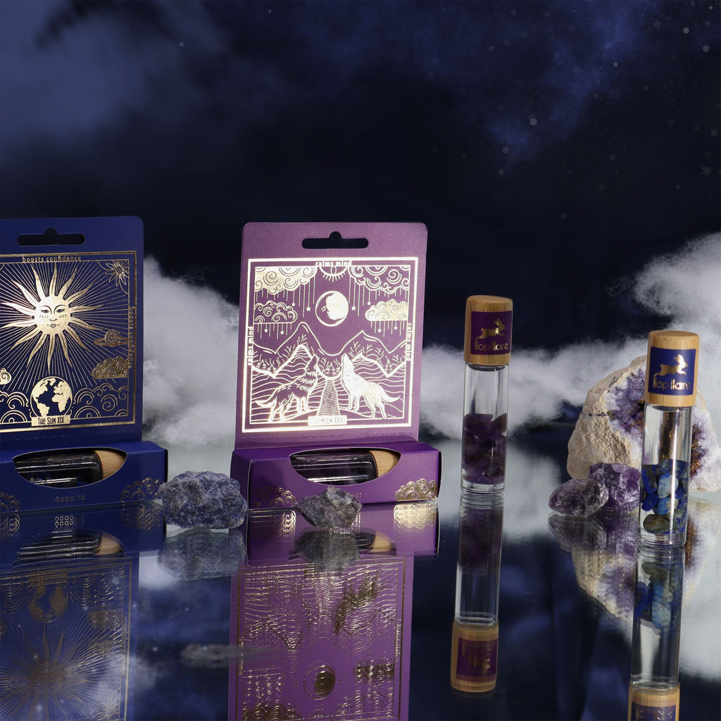Roller Aromathérapie & Gemme – Tarot Le Soleil (The Sun)