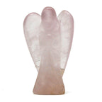 Ange en Gemme Sculpté – Quartz Rose