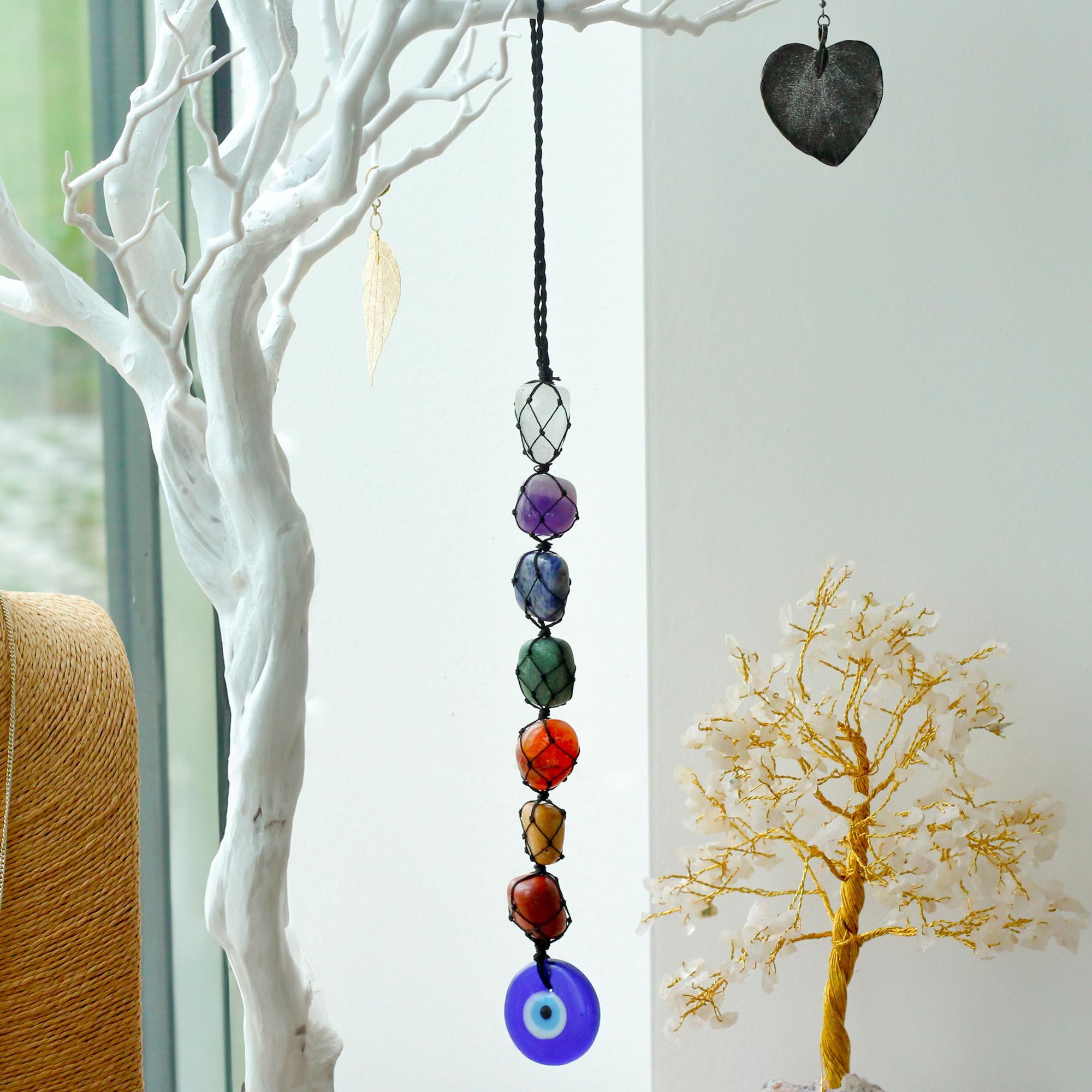 Pendentif Mural Chakras – Evil Eye