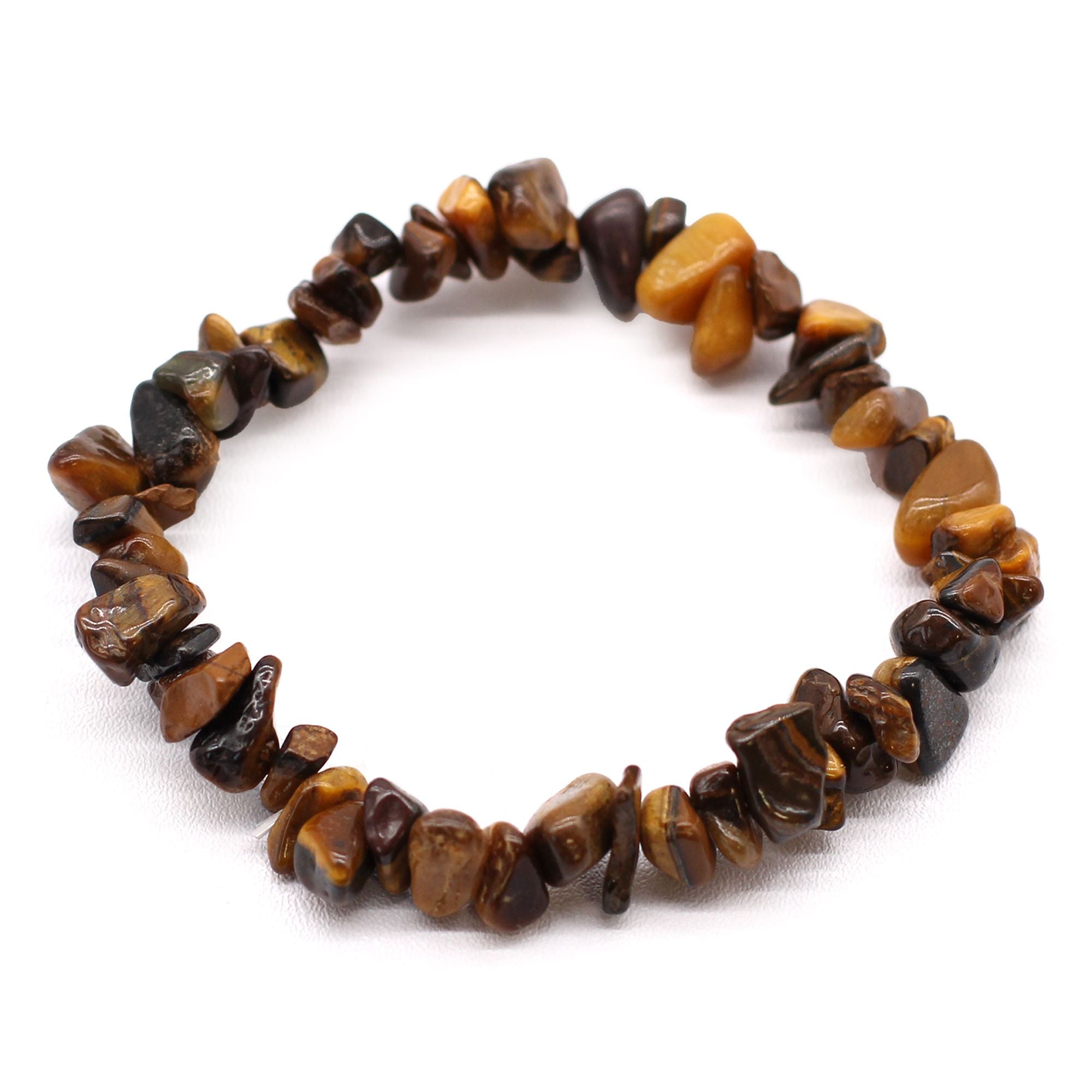 Bracelet Chipstone – Œil de Tigre – Éclats Bruts