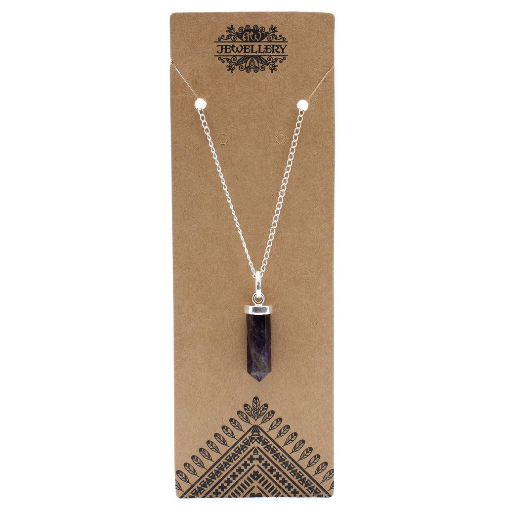 Pendentif Pointe – Améthyste