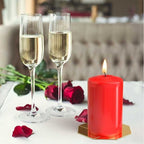 Bougie Pilier 50×100 mm – Rouge – À l'Unité
