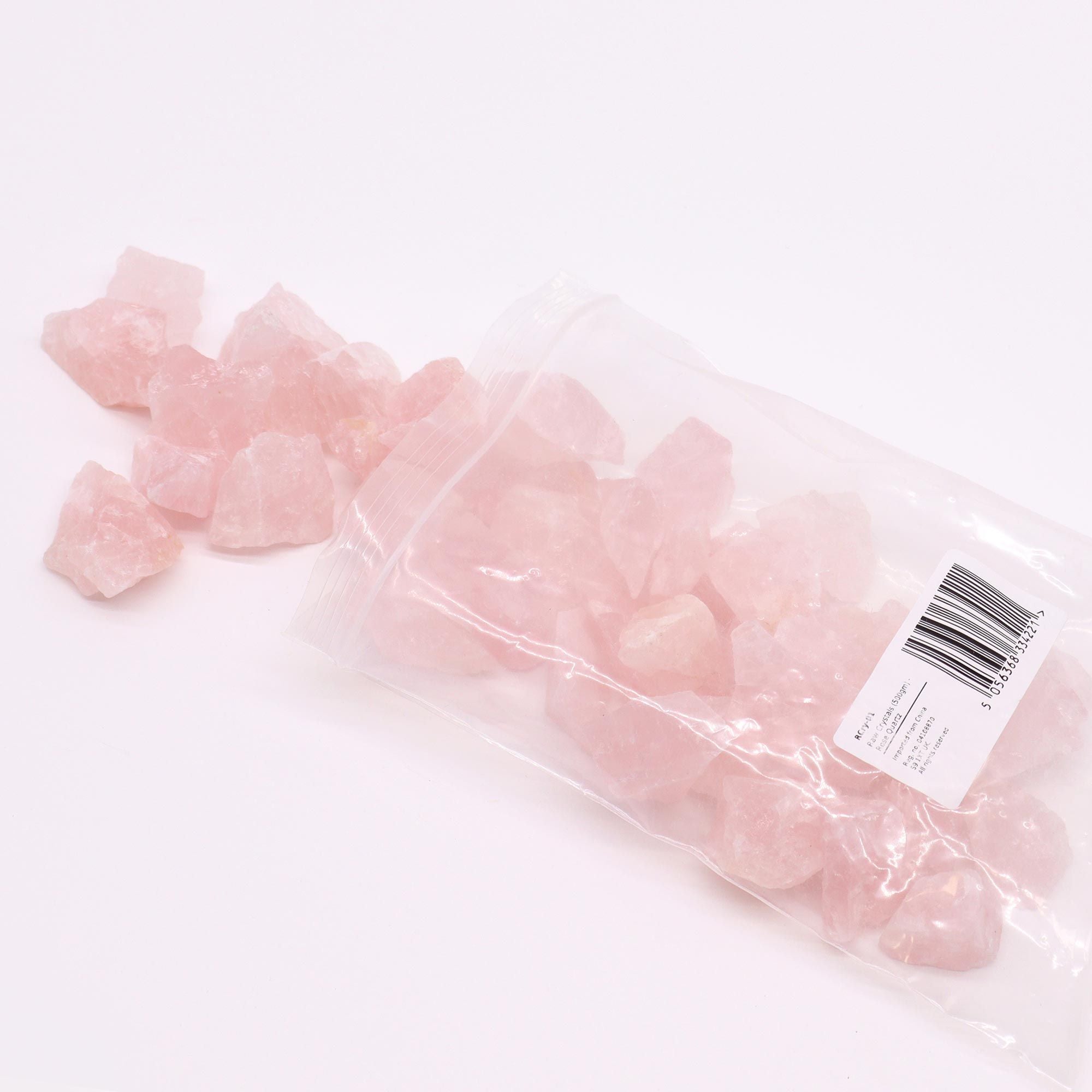 Lot de Cristaux Bruts – Quartz Rose – 500 g