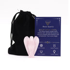 Ange en Gemme Sculpté – Quartz Rose