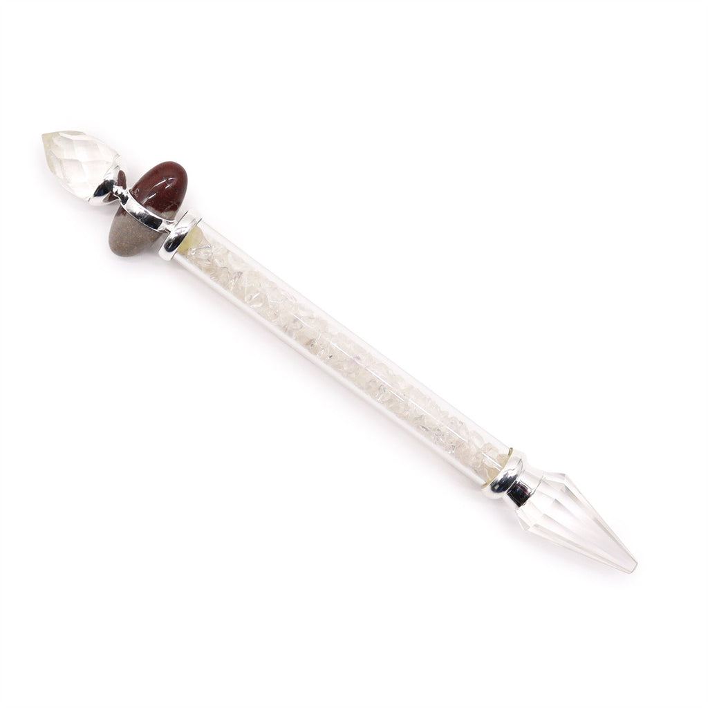 Baguette Magique Shiva Lingam – Cristal de Roche – Sagesse