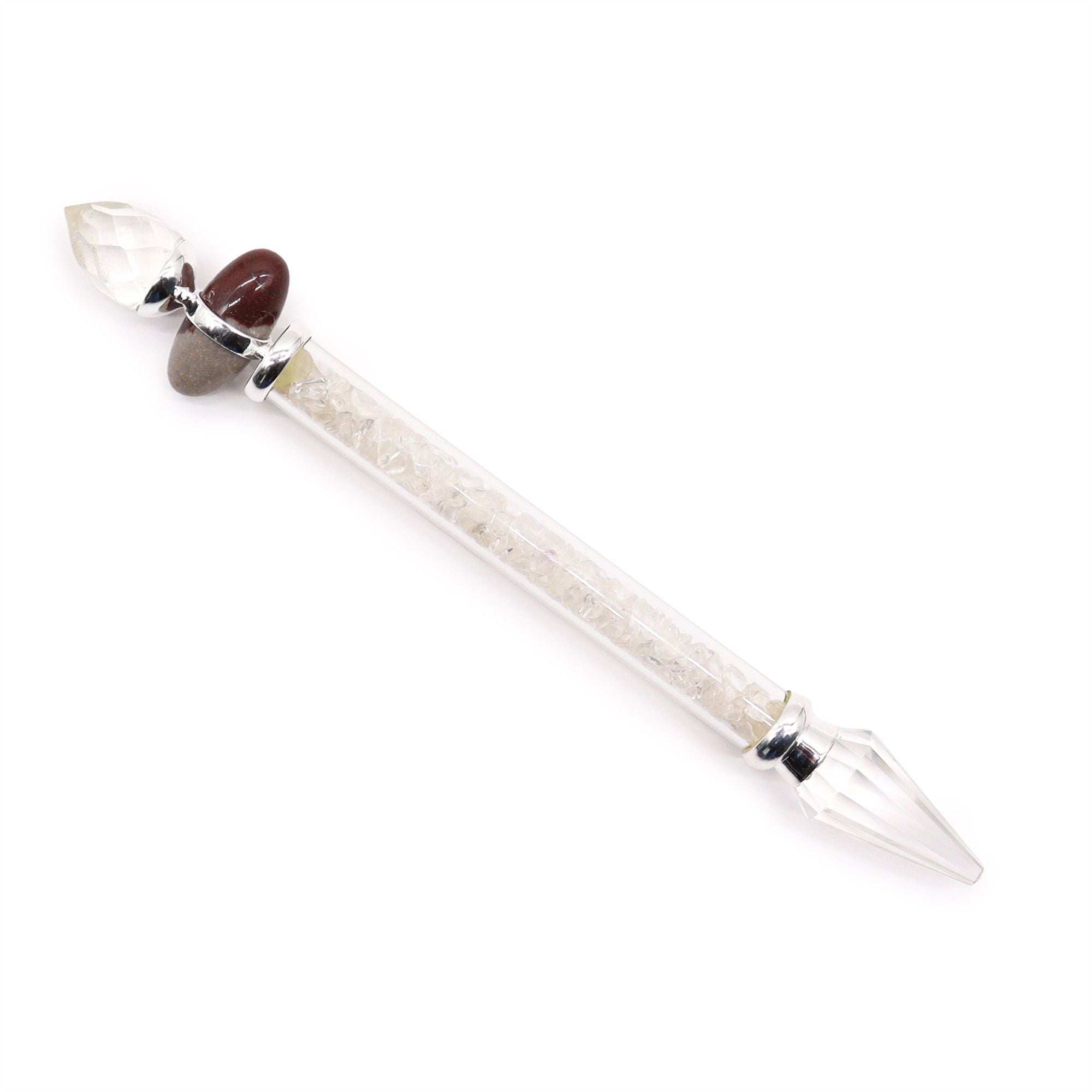 Baguette Magique Shiva Lingam – Cristal de Roche – Sagesse