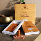 Set de 15 Briques d'Encens Naturel et Brûleur – Bois de Santal