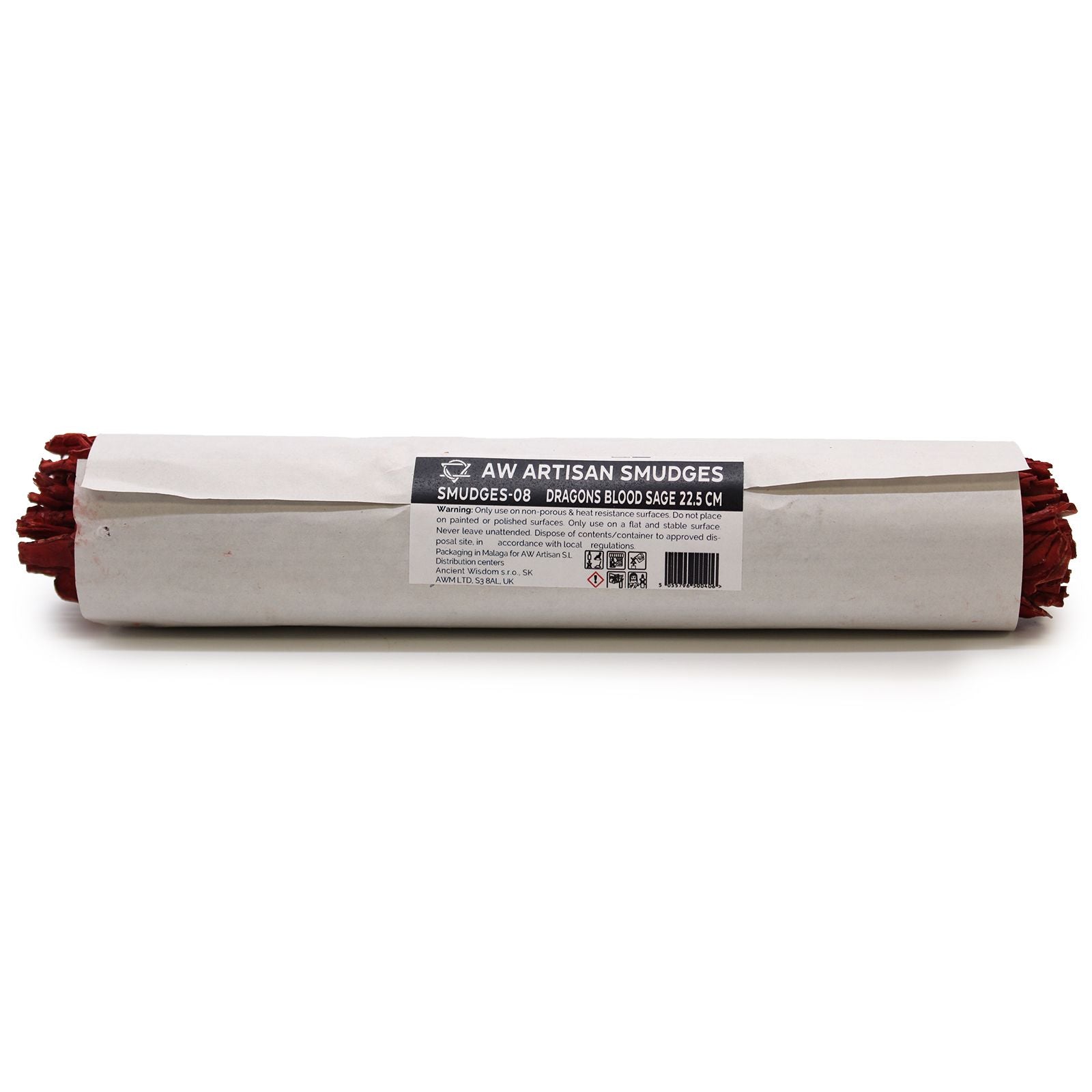 Bâton de Fumigation – Sauge Sang de Dragon – 22,5 cm (Enveloppé Individuellement)