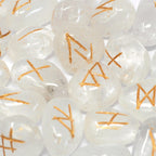 Runes Indiennes en Pochette – Quartz Clair