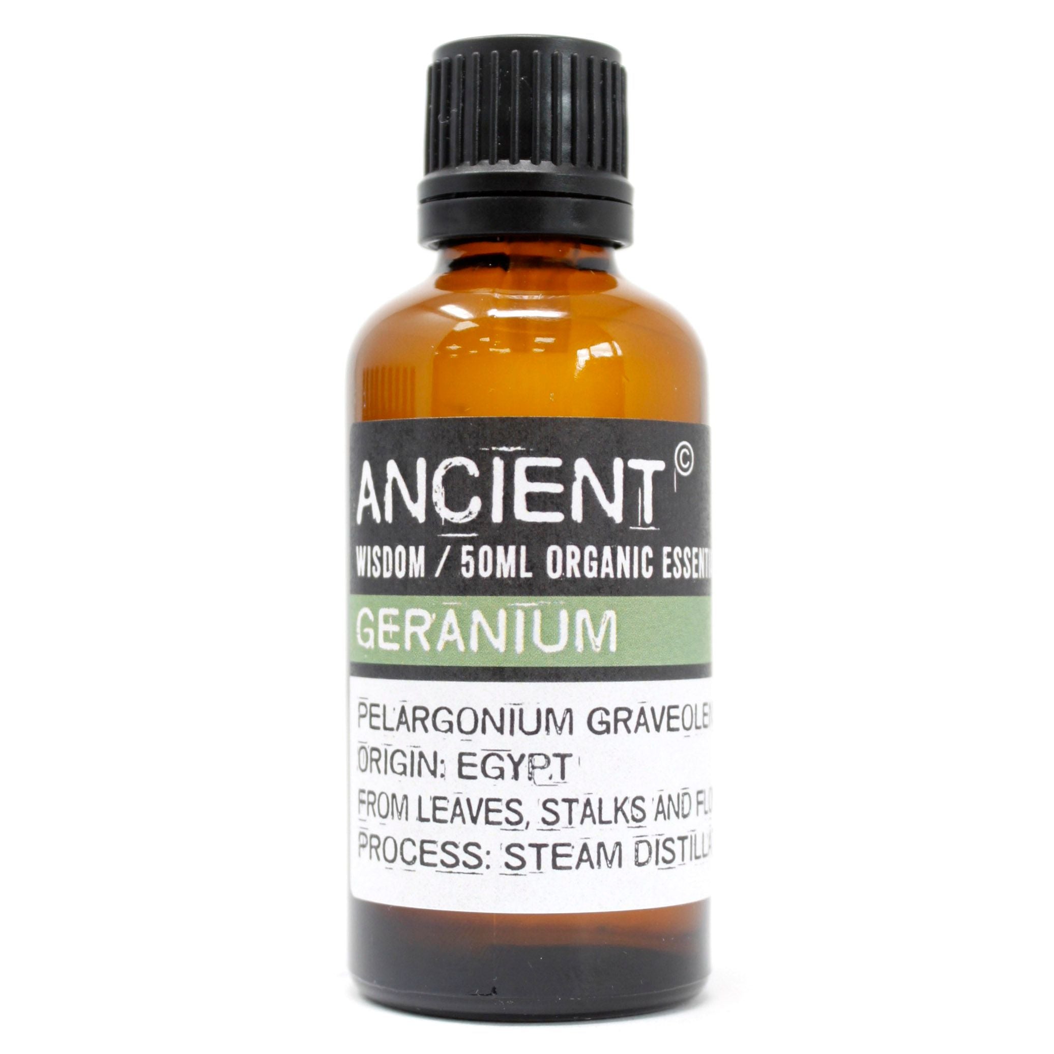 Huile Essentielle de Géranium Bio – 50 ml