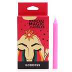 Bougies de Manifestation – Rose – Déesse (pack de 12)