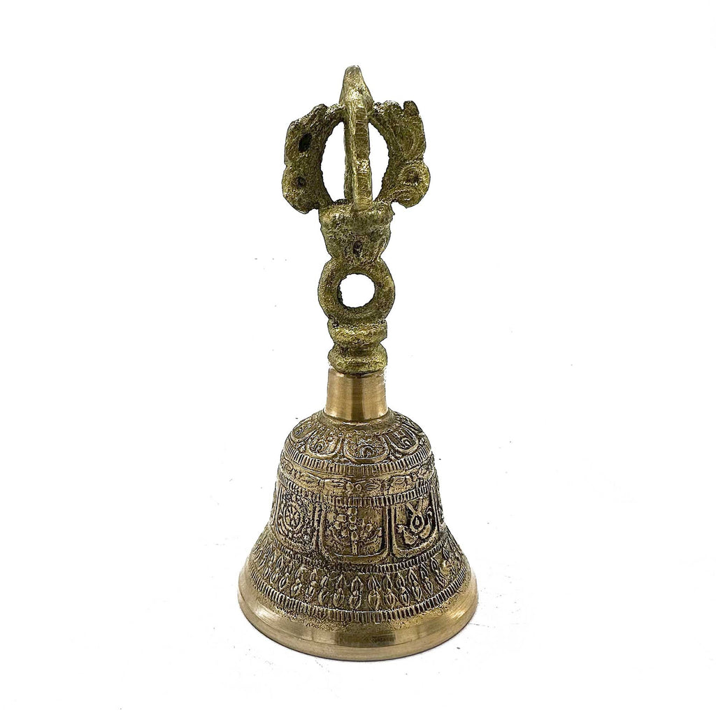 Cymbales Tingsha Tibétaines – Format Moyen – 6×11,5 cm