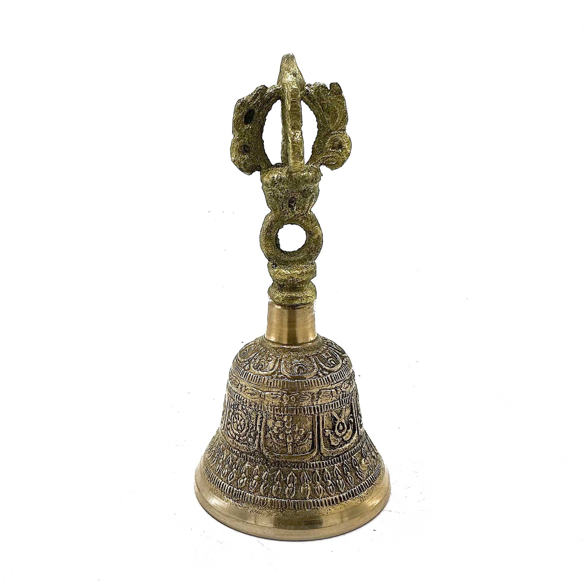 Cymbales Tingsha Tibétaines – Format Moyen – 6×11,5 cm