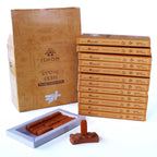Set de 15 Briques d'Encens Naturel et Brûleur – Bois de Santal