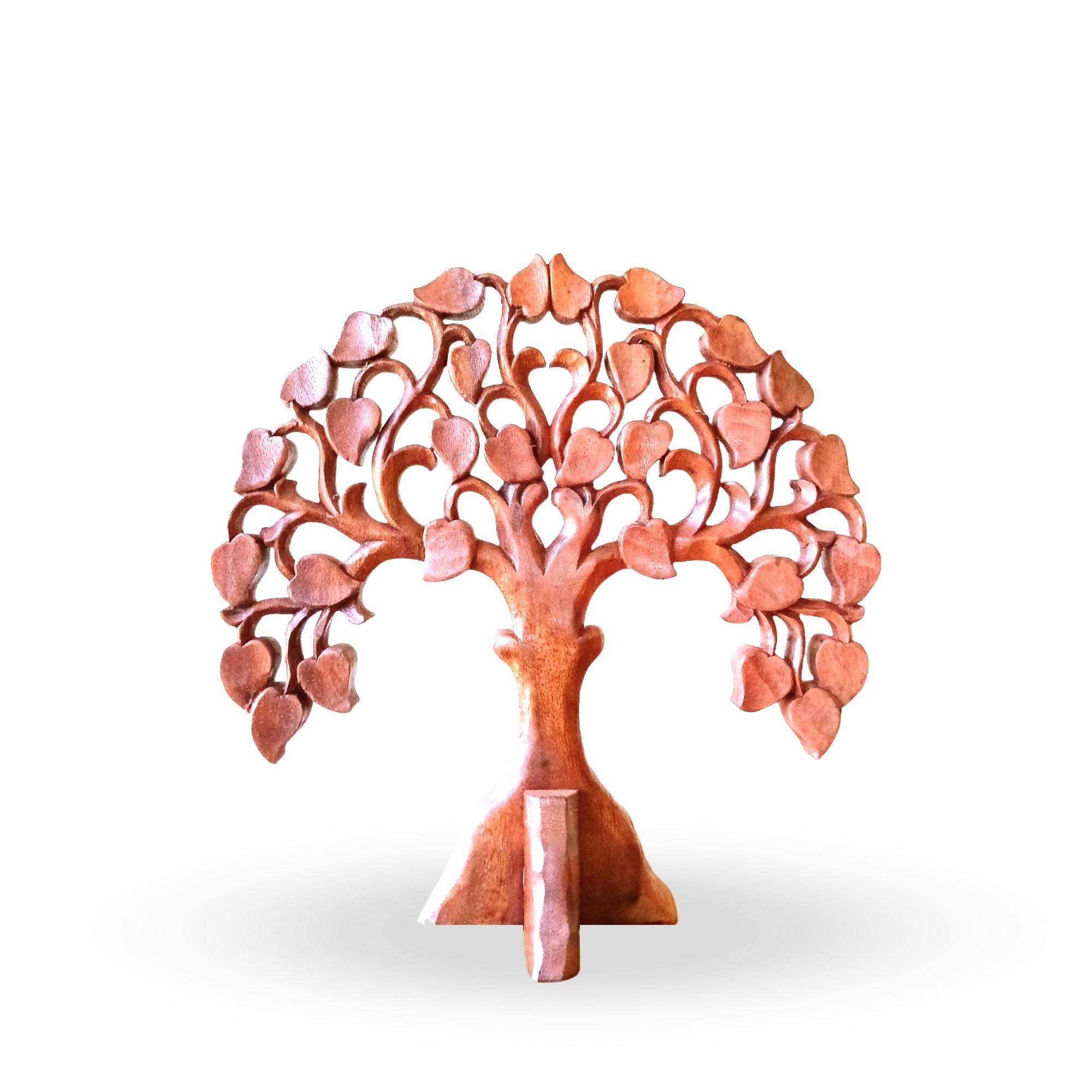 Panneau Mural Bois Sculpté – Om (Aum) – 30 cm