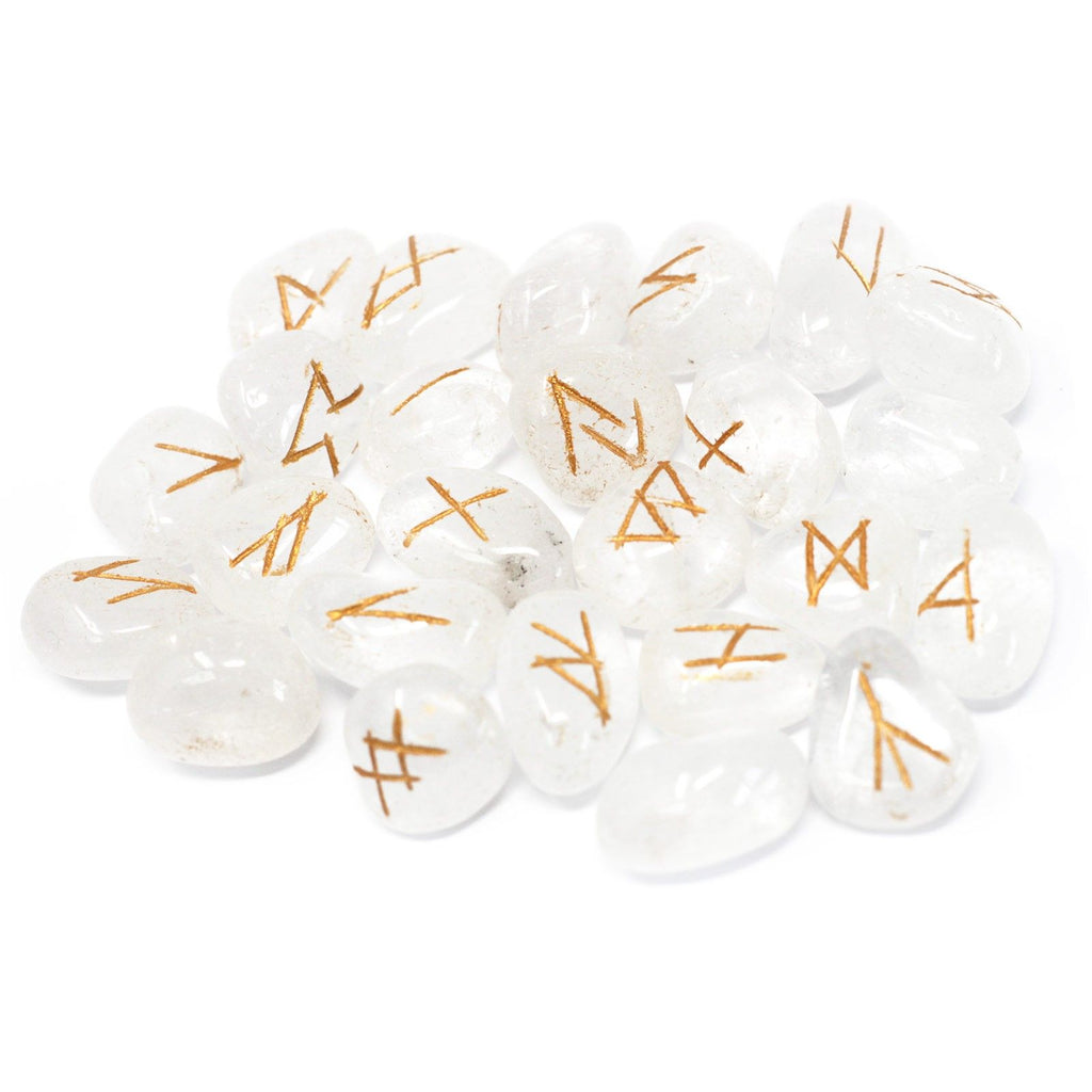 Runes Indiennes en Pochette – Quartz Clair
