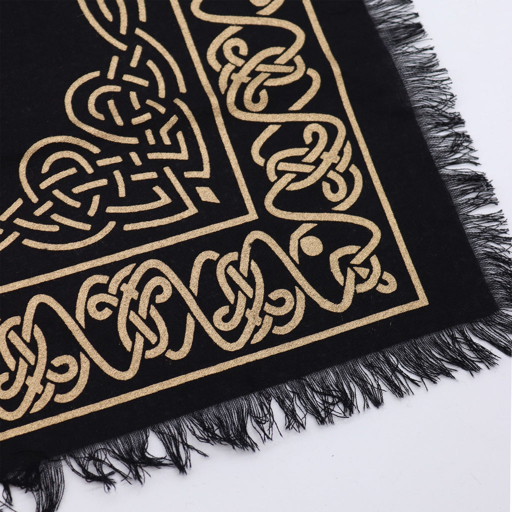 Tapis d'Autel Frangé – Pentagramme