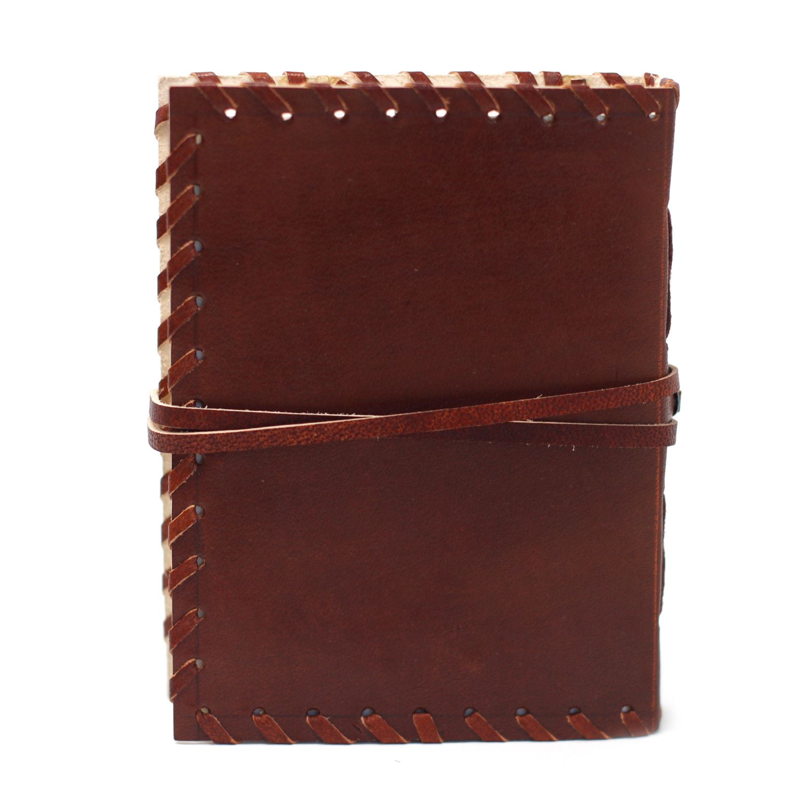 Carnet en Cuir – Book of Thoughts à Enroulement – 15×10 cm