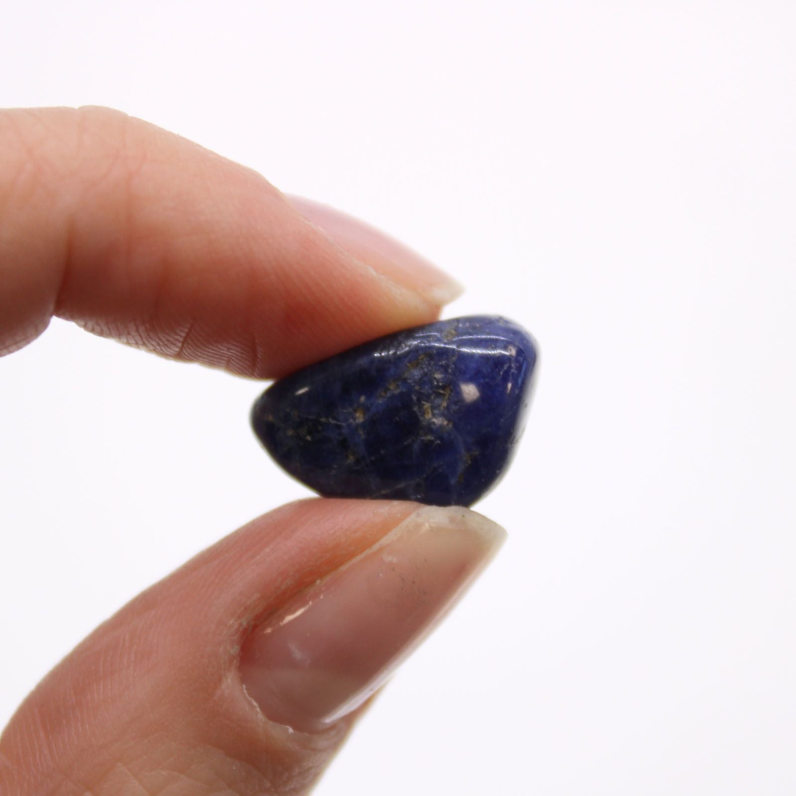 Sachet de 24 Petites Pierres Roulées – Sodalite Bleu Pur